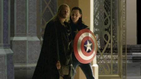 Thor: The Dark World: Tom Hiddleston als Captain America
