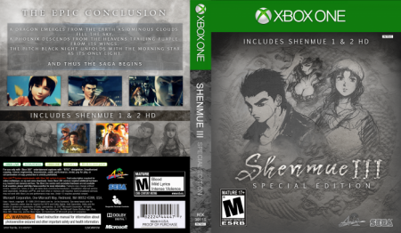 Shenmue 3 Xbox One
