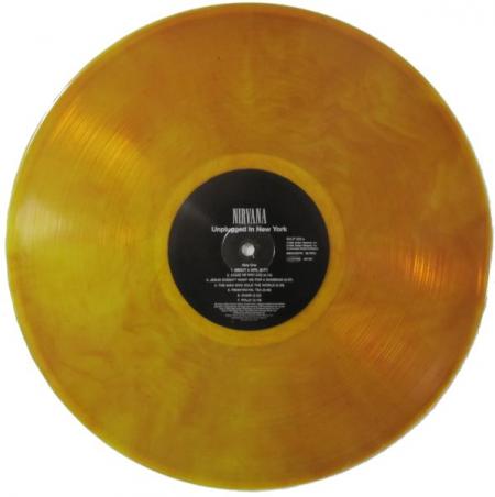 Een her-uitgave van MTV Unplugged In New York uit 1998 op goudkleurig vinyl