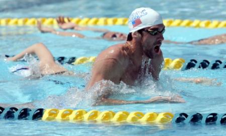 Tweede plaats voor Phelps op 100 vlinder