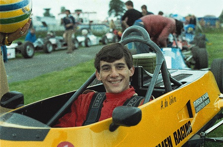 In 1981 reed Senna voor het team van Van Diemen in de Formule Ford (WikiCommons/Instituto Ayrton Senna)