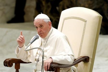 Paus Franciscus zou ook marsmannetjes dopen