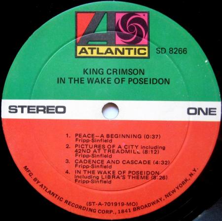 King Crimson - In the Wake of Poseidon A