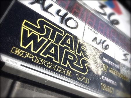 Star Wars clapboard