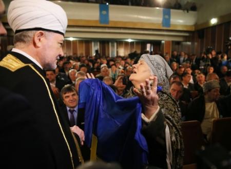 Krim-Tataren blazen herdenking af