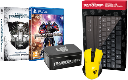 Transformers: Age of Extinction prijzenpakket