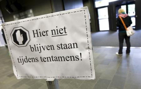 'Tentamens Haagse Hogeschool vooraf te zien'
