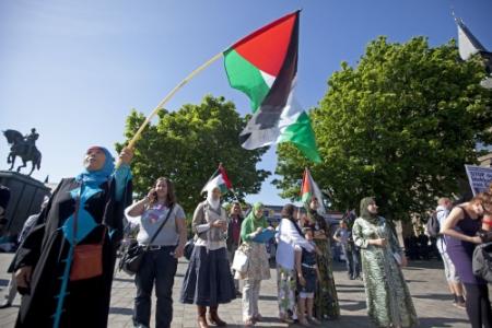 Protesten in Den Haag tegen beleid Israël