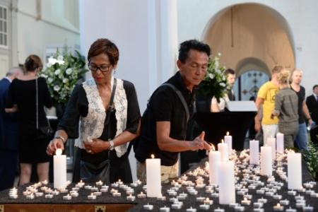 Kerkdienst in Amersfoort begonnen