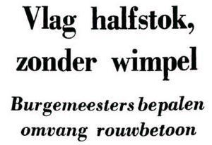 Uit de Leeuwarder Courant van 28 november 1962