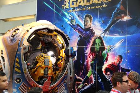 San Diego Comic-Con 2014: Ruimtevaartuig uit Guardians of the Galaxy