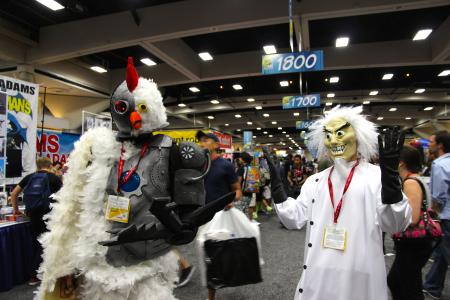 San Diego Comic-Con 2014: Robot Chicken cosplayers