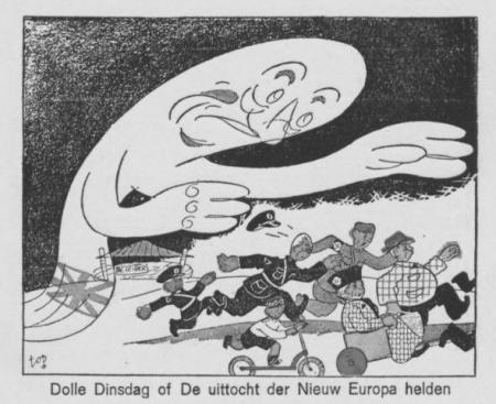 Uit het blad Telex van 31 december 1944