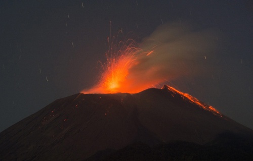 Gewonden door vulkaanuitbarsting Japan