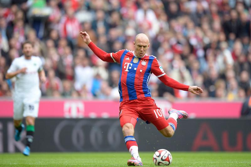 Robben scoort vandaag twee keer voor Bayern (PRO SHOTS/Witters)
