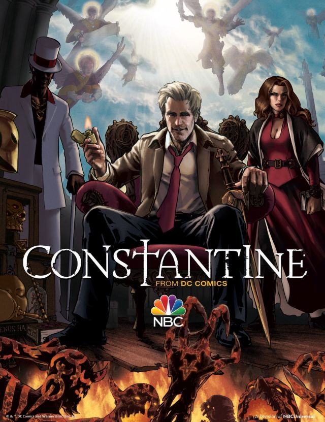 Constantine 'comic' poster