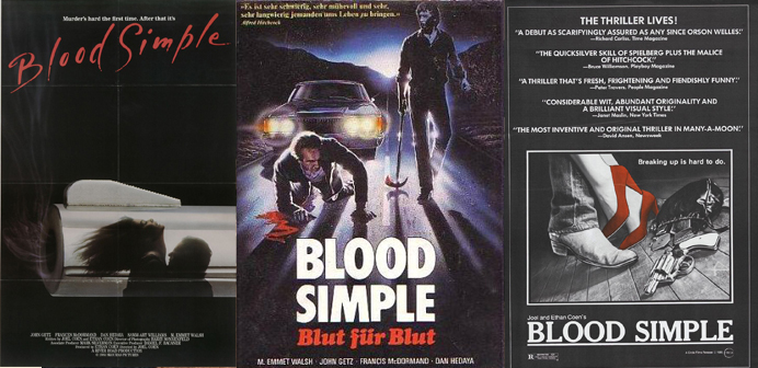 Blood Simple posters