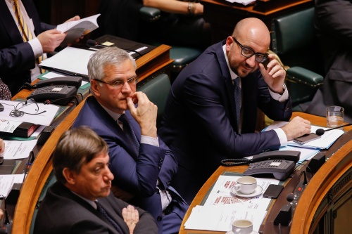 Tumult in parlement rond Belgische regering