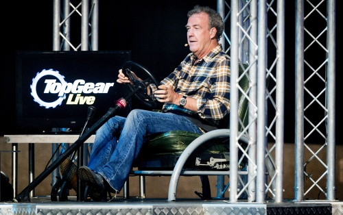 Top Gear-presentator Jeremy Clarkson beboet