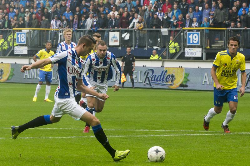 Mark Uth scoort de snelst gegeven penalty in de Eredivisie ooit (Pro Shots/Joep Leenen)