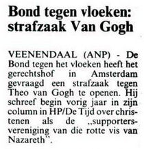 Uit de Leeuwarder Courant van 26 november 1996