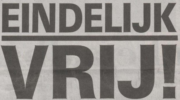 Uit de Telegraaf van 11 november 1989