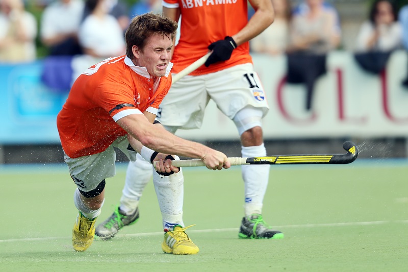 Tom Boon hier in actie voor Bloemendaal (PRO SHOTS/Menno Ringnalda)