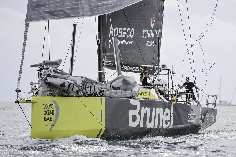 De boot van Team Brunel (PRO SHOTS/Dppi)