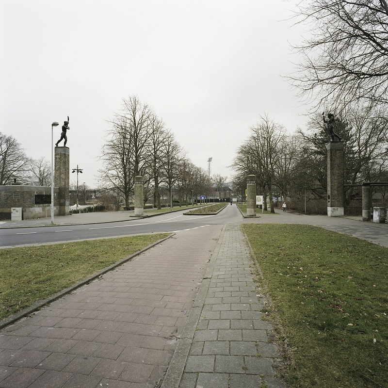 De bijzondere entreepartij van het complex van ADO Den Haag (WikiCommons/Rijksdienst voor het Cultureel Erfgoed/Kris Roderburg)
