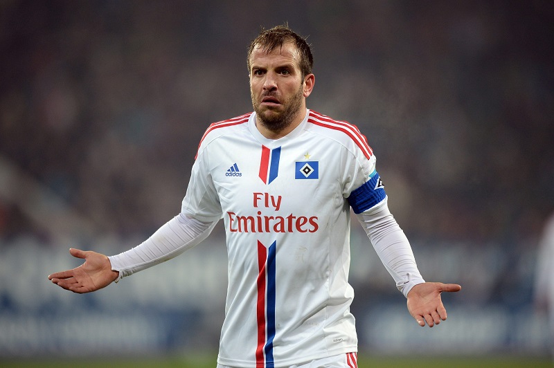 Rafael van der Vaart wil ons iets duidelijk maken (vermoeden wij) maar wat? (PRO SHOTS/Witters) Rafael van der Vaart wil ons iets duidelijk maken (vermoeden wij) maar wat? (PRO SHOTS/Witters)