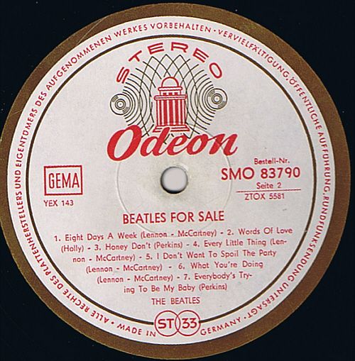 Beatles For Sale B