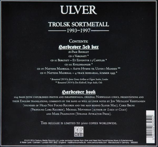 Ulver - Trolsk Sortmetall 1993-1997 2