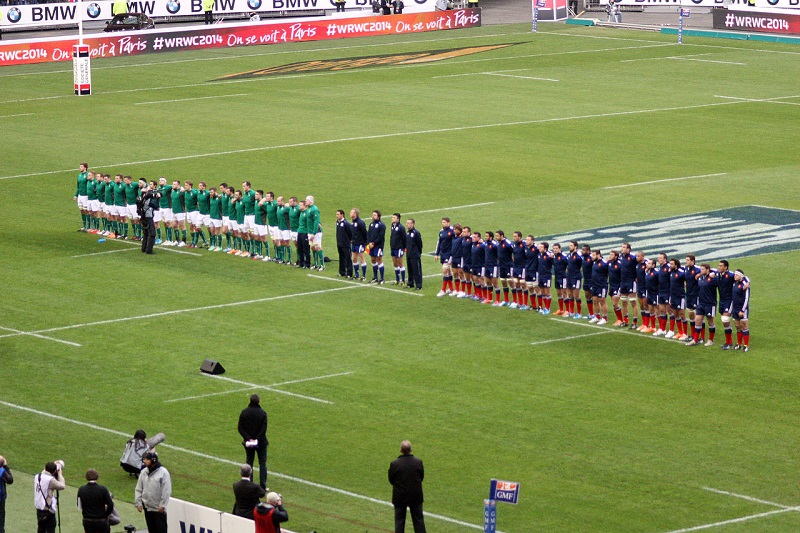 Ierland was de sterkste in de Six Nations Championship door Engeland op doelsaldo te verslaan (WikiCommons/Cangadoba)