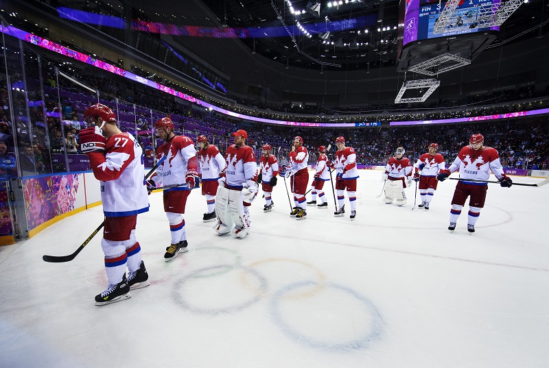 De gouden medaille bij het ijshockey was één van de speerpunten van de Russische olympische ploeg. Tot grote teleurstelling van de hele natie strand de Russische ploeg al in de kwartfinale tegen Finland (PRO SHOTS/Bildbyran)
