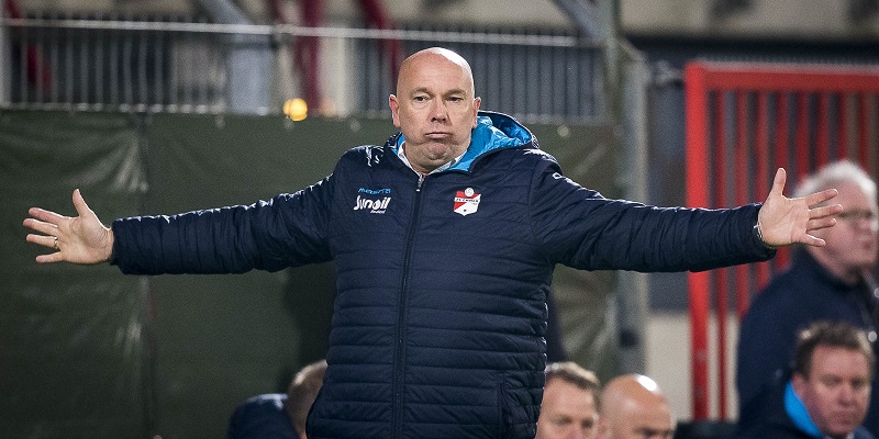 Joop Gall en FC Emmen na dit seizoen uit elkaar (PRO SHOTS / Joep Leenen)