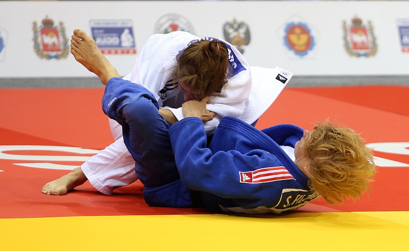 Tijdens het WK judo veroverde Nederland slechts één medaille. Sanne Verhagen won brons in de categorie tot 57 kilo (PRO SHOTS/Gepa)
