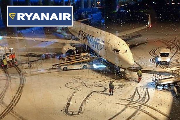Sneeuwpiemel Ryanair