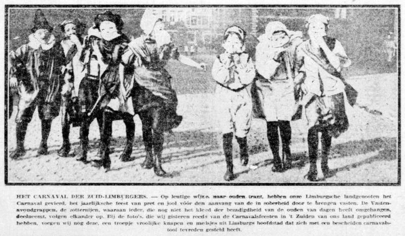 Uit de Telegraaf van 3 maart 1922