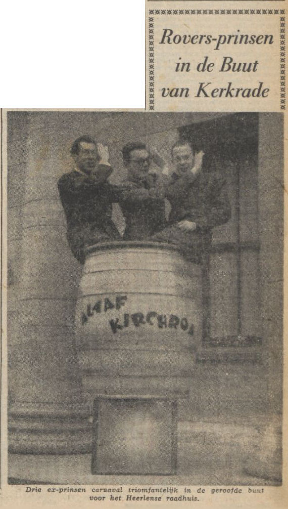 Uit het Limburgsch dagblad van 15 februari 1958