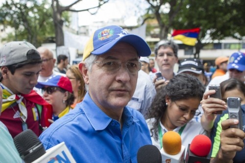 'Oppositieleider Venezuela opgepakt'