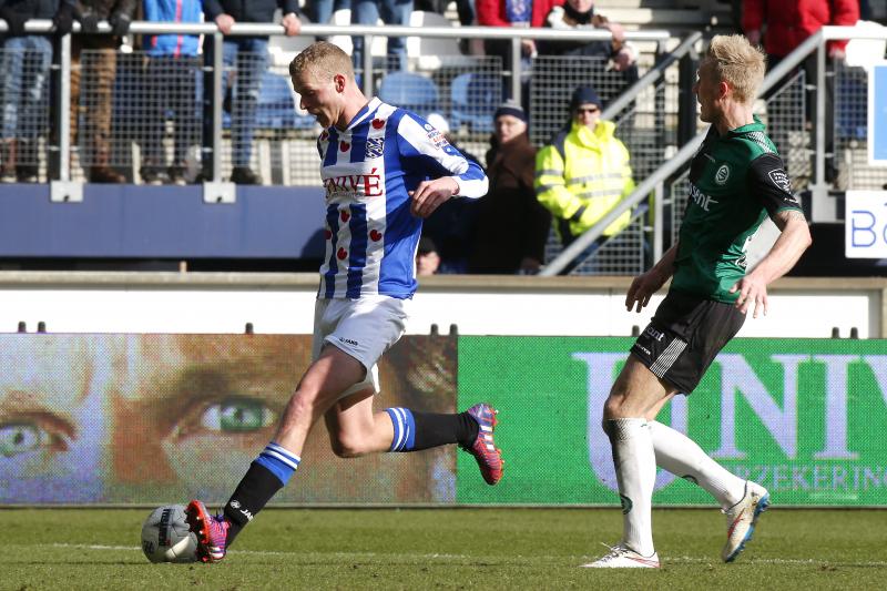 Henk Veerman gooit in blessuretijd de wedstrijd in het slot (Pro Shots/Henk Jan Dijks)