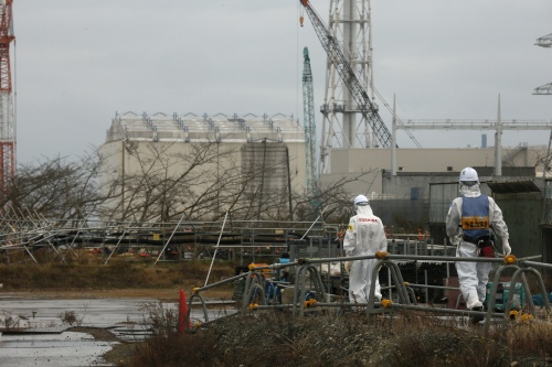 Radioactief water lekt in zee Fukushima