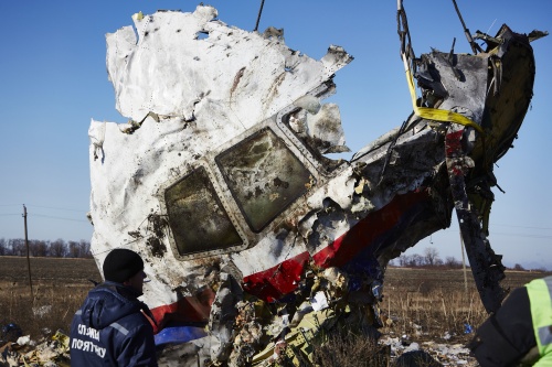 Getuigen zagen raket vlak voor crash MH17