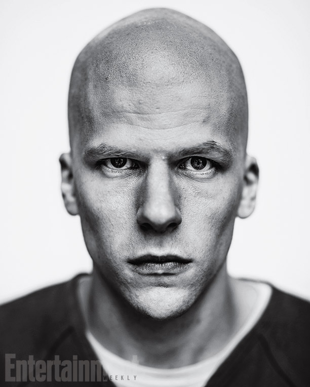 Jesse Eisenberg als Lex Luthor (foto: Entertainment Weekly)