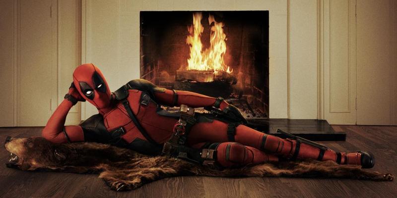 Ryan Reynolds in Deadpool-outfit