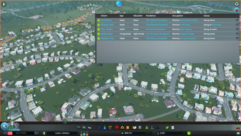 Cities: Skylines - Citizen Tracker