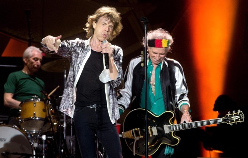 Rolling Stones op tournee in VS