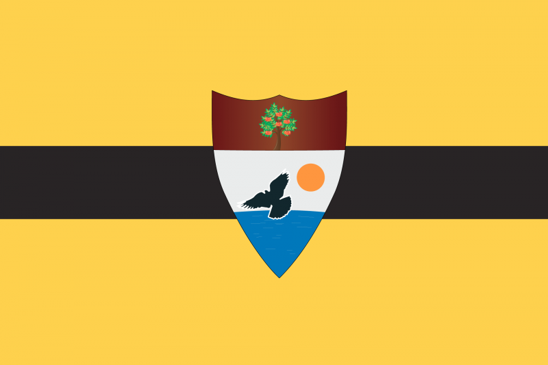 Vlag van Vrije Republiek Liberland (Foto: liberland.org)