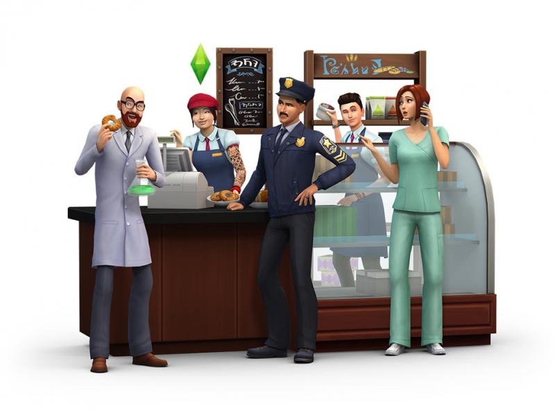 De Sims 4: Aan het Werk