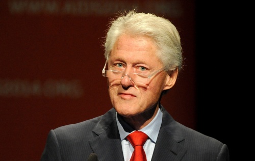 Noodlanding Bill Clinton in Tanzania